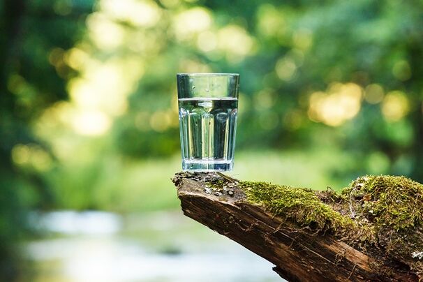 A auga derretida é a mellor opción para unha dieta de auga